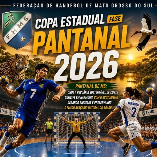 Capa do evento Handebol - Copa Estadual - Fase Pantanal