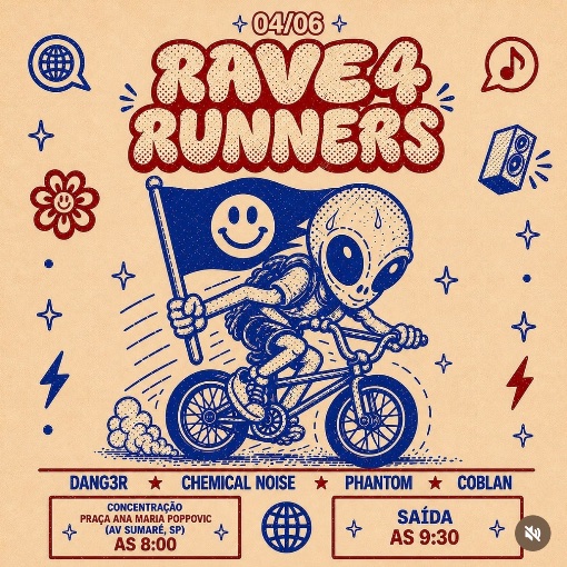 Copertura dell'evento RAVE 4 RUNNERS OFICIAL