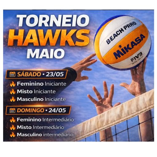 Portada del evento Torneio Hawks - Volei de Areia