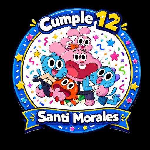 Capa do evento CUMPLE 12 SANTI 