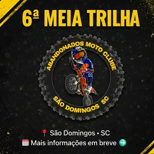 Event cover 6 � MEIA TRILHA ABANDONADOS MOTO CLUBE