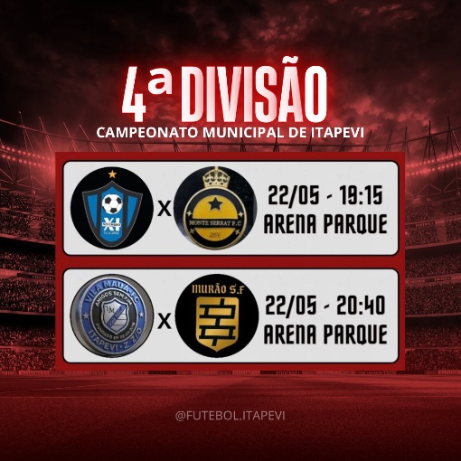 Capa do evento Campeonato Municipal de Itapevi - 4�Divis�o 