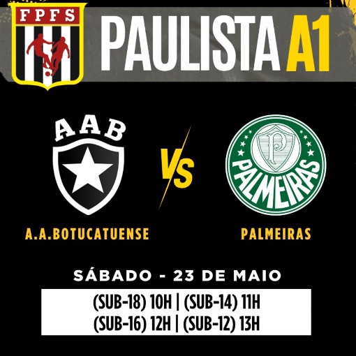 Copertura dell'evento AAB x PALMEIRAS 