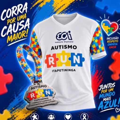 Event cover CORRIDA DO AUTISMO - Itapetininga 
