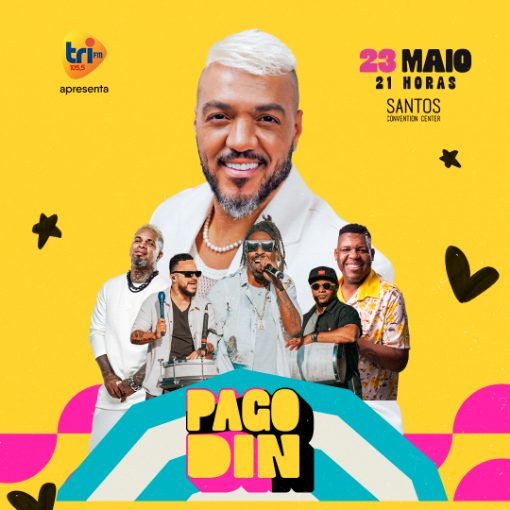 Event cover PAGODIN - BELO, RODRIGUINHO, PIXOTE E MC BOLA