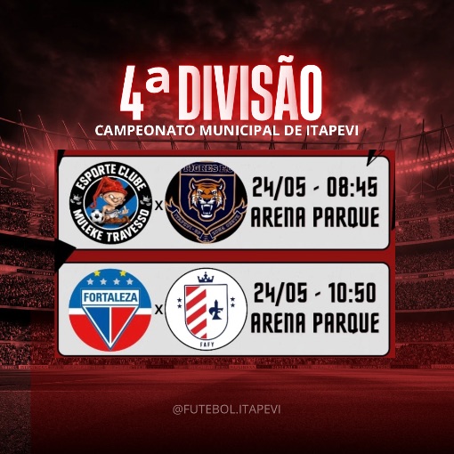 Capa do evento Campeonato Municipal de Itapevi - 4�Divis�o 
