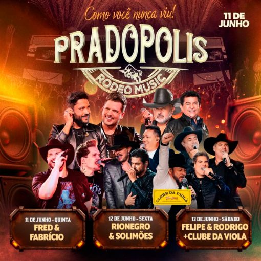 Event cover FRED E FABR�CIO - PRAD�POLIS RODEO MUSIC 2026