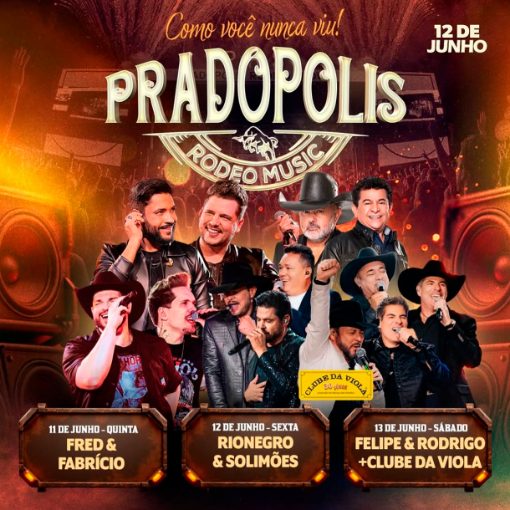 Event cover RIONEGRO E SOLIM�ES - PRAD�POLIS RODEO MUSIC 2026
