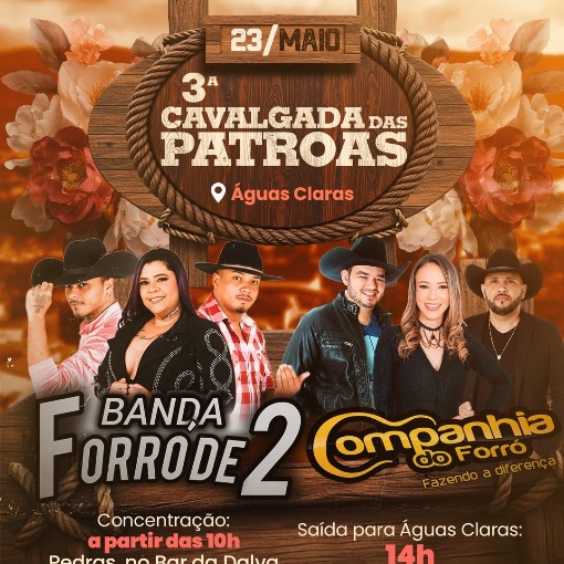 Event cover 3� CAVALGADA DAS PATROAS 