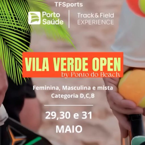 Event cover Vila Verde Open by Ponto do Beach - Track e Field Experience - BTX Brasil