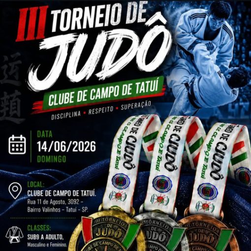 Copertura dell'evento 3�TORNEIO DE JUD� CLUBE DE CAMPO DE TATUI