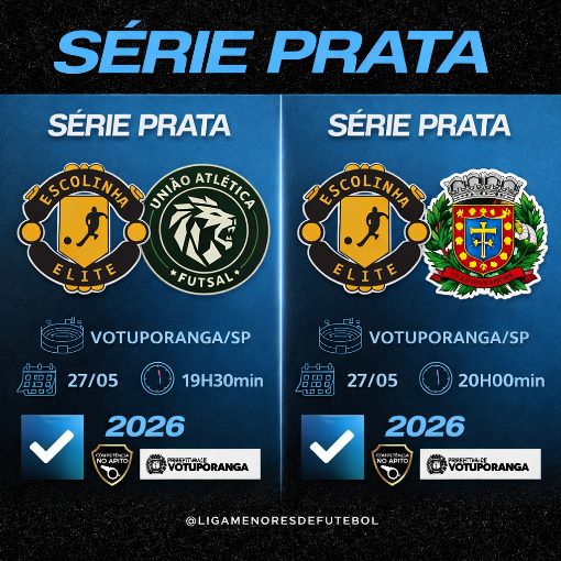Copertura dell'evento LMF Semifinal S�rie Prata | Sub 09 Elite X Uni�o | Sub 11 e 13 - VEC X Elite | Votuporanga-SP