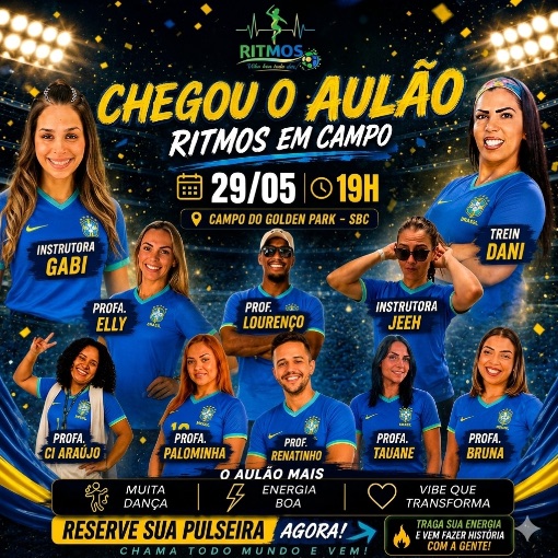 Capa do evento AUL�O RITMOS EM CAMPO
