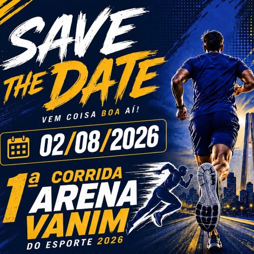 Event cover 1� CORRIDA ARENA VANIM DO ESPORTE 