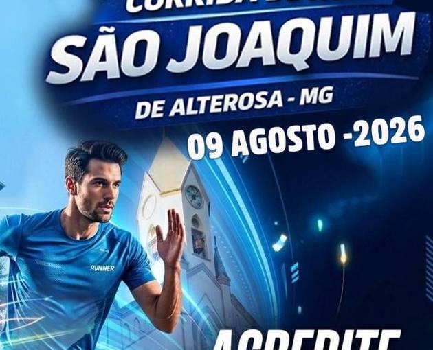 Capa do evento 5° CORRIDA SÃO JOAQUIM ALTEROSA MG