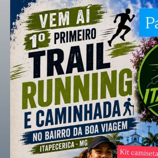 Portada del evento 1° TRAIL RUNNING E CAMINHADA BAIRRO BOA VIAGEM - ITAPECERICA