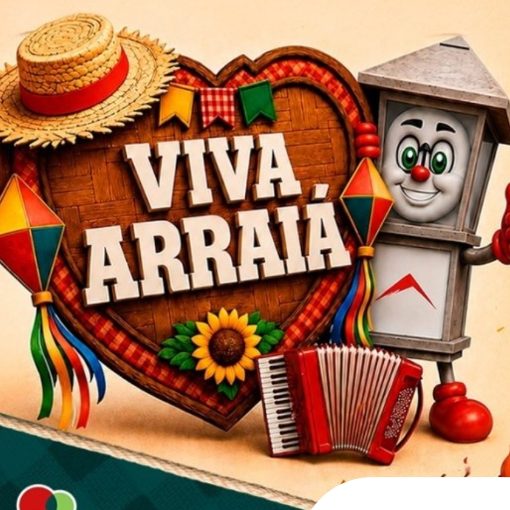 Capa do evento Festa Junina Viva Arraiá 2026 - Swiss Park - Campinas/SP