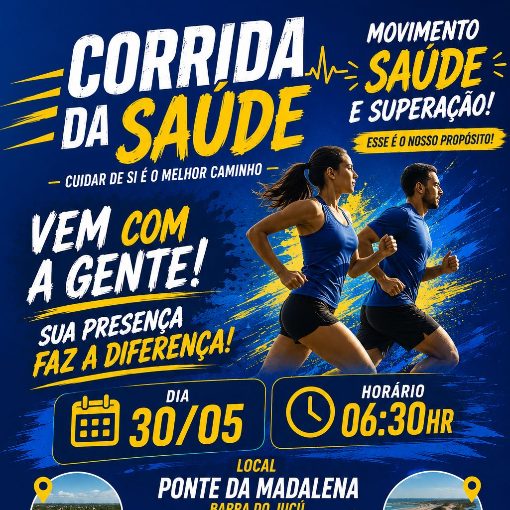 Event cover CORRIDA DA SAUDE