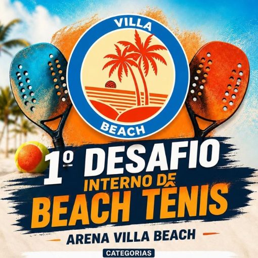 Couverture de l'�v�nement 1� Desafio Interno de Beach T�nis - Arena Villa Beach