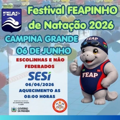 Capa do evento FESTIVAL FEAPINHO DE NATA��O