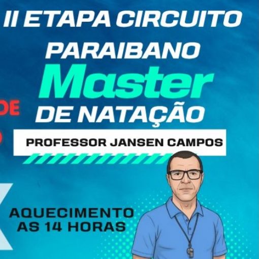 Capa do evento II ETAPA - CIRCUITO MASTER DE NATA��O
