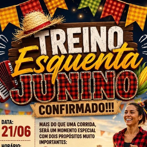 Event cover TREINO JUNINO - TR�NSITO CONSCIENTE 