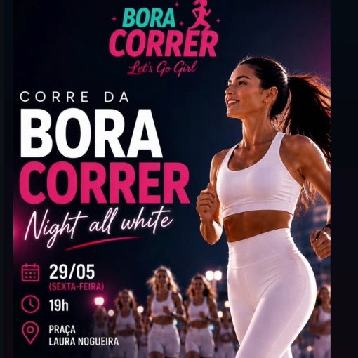 Event cover BORA CORRER GIRL - 29  DE MAIO - @NETTODIASRUN