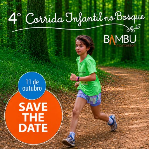 Event cover 4ª Corrida Infantil no Bosque - Bambu Montessori