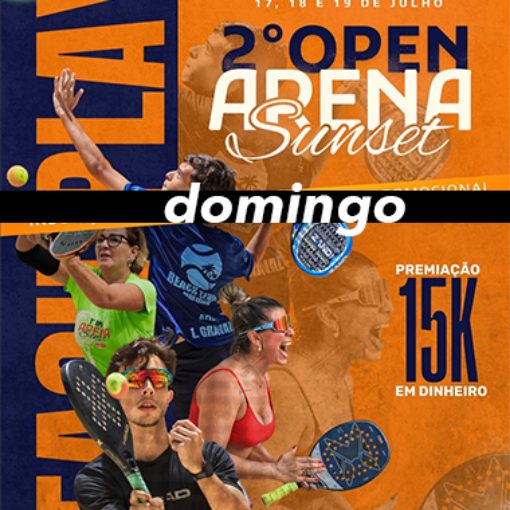 Event cover 2� Open BT Arena Sunset Praia Grande (domingo)