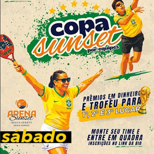 Event cover Copa Sunset. Beach Tennis - s�bado