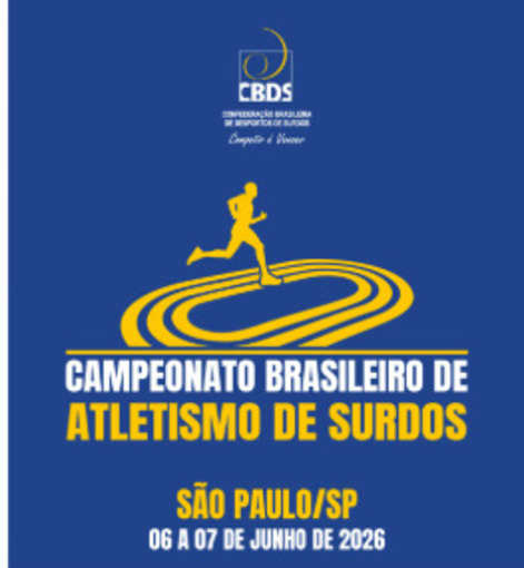 Event cover CBDS - Campeonato Brasileiro de Atletismo