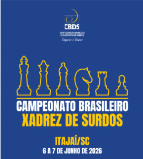 Event cover CBDS - Campeonato Brasileiro de Xadrez 2026