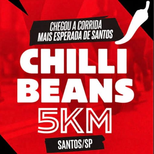 Event cover CHILLI BEANS 5K RUN - Etapa Santos 