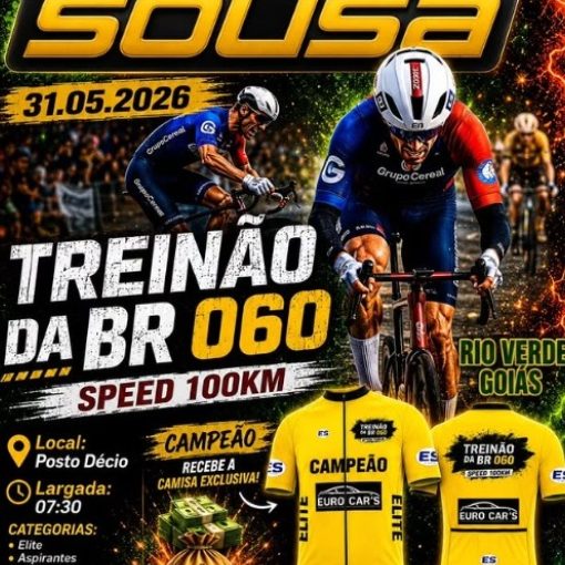 Event cover TREINÃO DA BR 060 - SPEED 100KM 