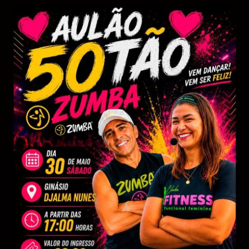 Portada del evento Aul�o 50t�o de Zumba