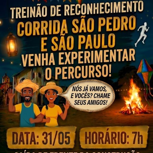 Couverture de l'�v�nement TREIN�O - S�O PEDRO E S�O PAULO