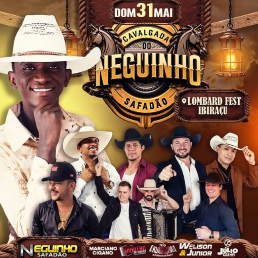 Event cover CAVALGADA DO NEGUINHO SAFADÃO - CARLIN PRODUÇÕES