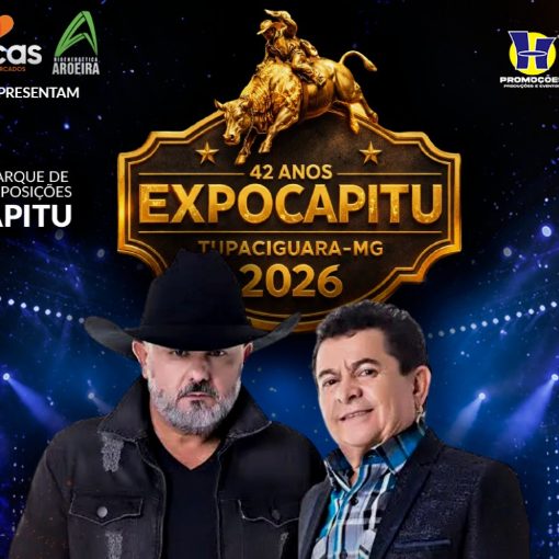 Capa do evento RIO NEGRO E SOLIMOES - ExpoCapitu - Tupaciguara  - MG (DOMINGO 31/05/2026)