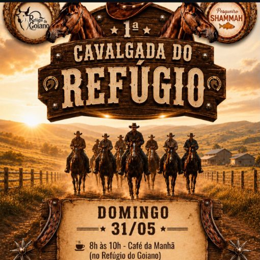 Copertura dell'evento Cavalgada Ref�gio do Goiano