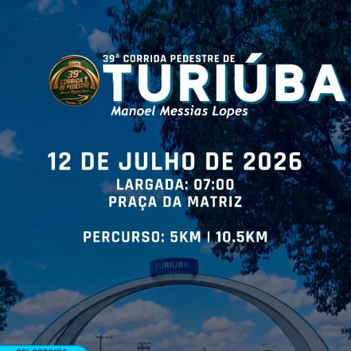 Event cover 39� CORRIDA PEDESTRE DE TURI�BA