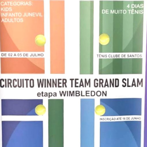 Couverture de l'�v�nement Circuito Winner Team Grand Slam - Etapa Winbledon