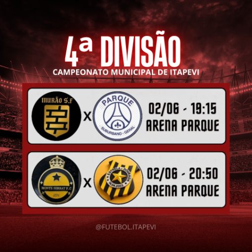 Portada del evento Campeonato Municipal de Itapevi - 4�Divis�o