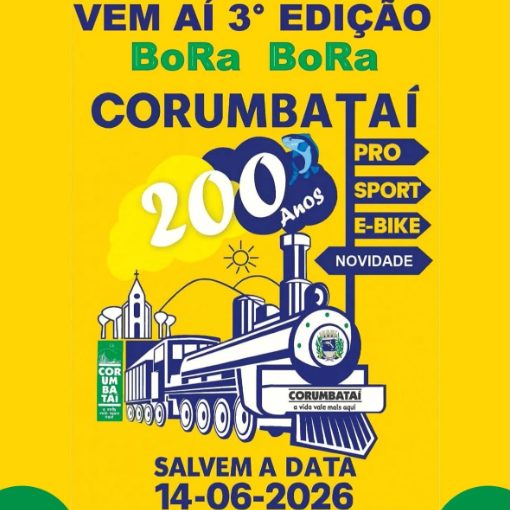 Event cover 3� Bora Bora Pedalar - Corumbata� 14/06