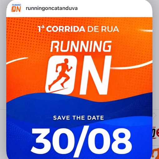 Event cover 1� Corrida de Rua Running On 