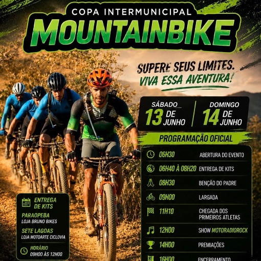 Event cover Copa Intermunicipal de Mountain Bike Segunda edição 