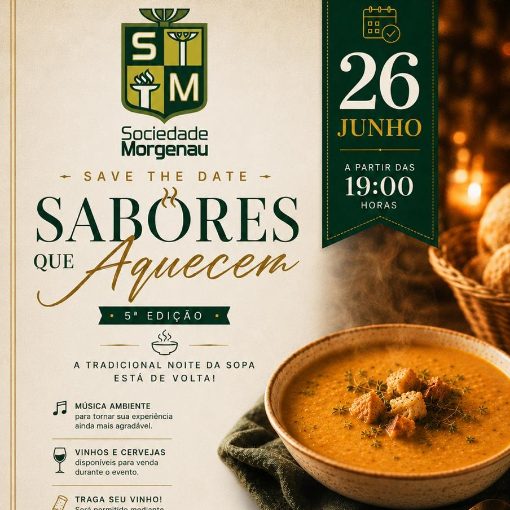 Capa do evento Sabores que Aquecem - Clube Morgenau