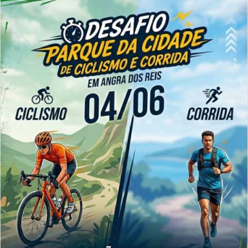 Event cover desafio parque da cidade ciclismo e corrida angra dos reis