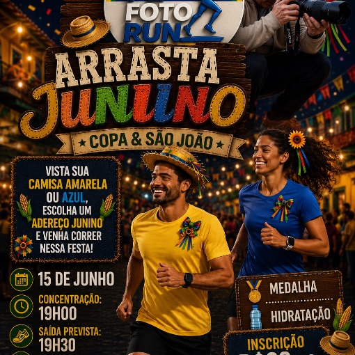 Event cover Arrasta Junino - Corre Arcoverde