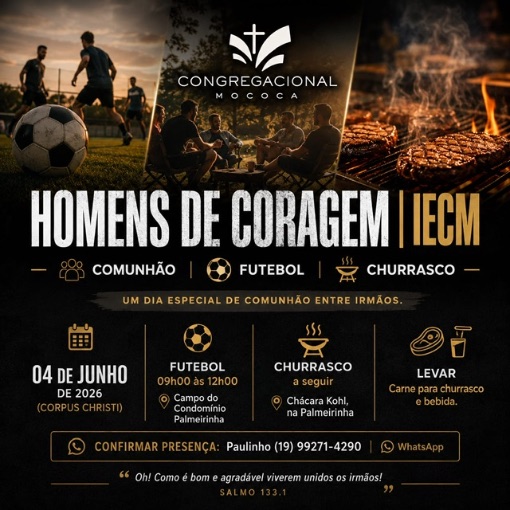 Event cover Homens de Coragem - IECM