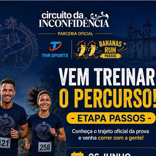 Event cover TREINÃO DE RECONHECIMENTO CIRCUITO DA INCONFIDÊNCIA- ETAPA PASSOS